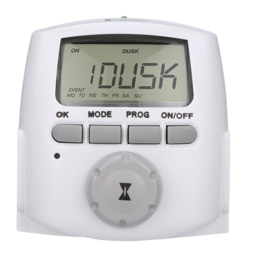 Intermatic DT620 Heavy Duty Indoor Digital Plug-inTimer - Full 7-Day Programming Options - Timer for Lighting, Fans & Small Appliances