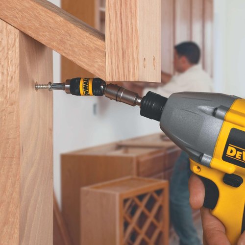 DEWALT Pivoting Impact Driver Bit Tip Holder with Ring (DWPVTHLD)