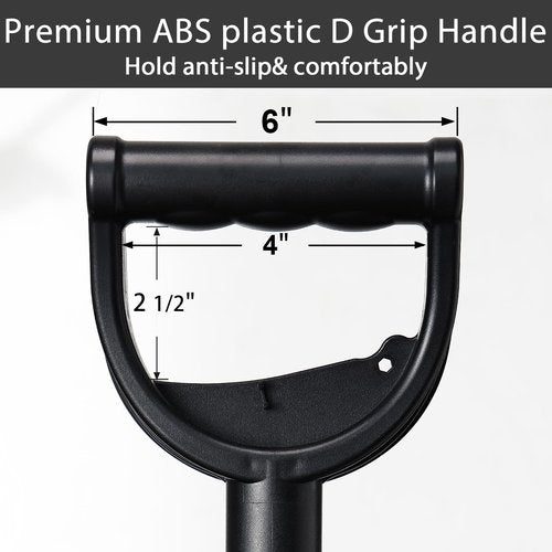 Oliynedy Pitch Fork for Hay, Metal Broadfork Garden Tools for Gardening Long Handle 45inch, Hay Manure Mulch Fork with 4 Gardening Claws for Compost, Horses, Shoveling and Sifting