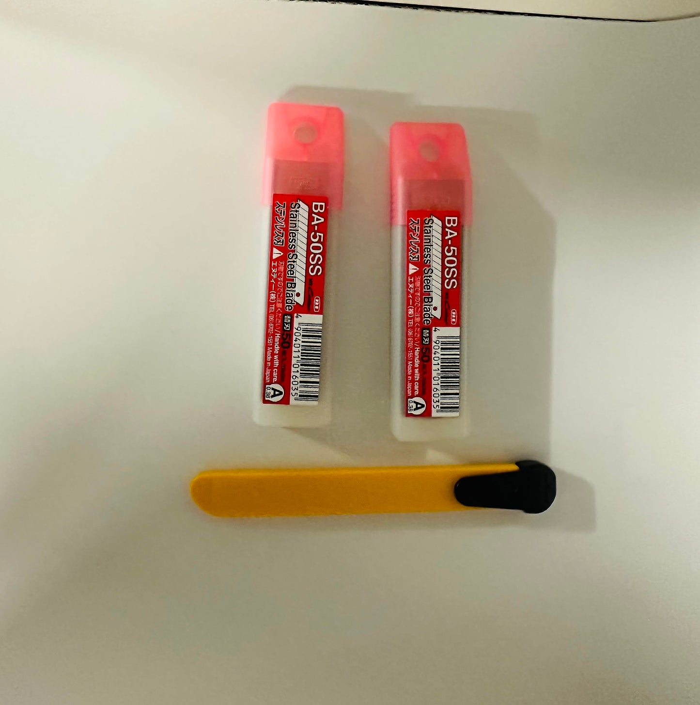 NT-00101 - (Case of 2 units) NT BA-50SS Stainless Steel Snap Blades (50 blades per unit) FOR Caba Store