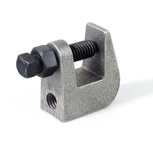 NIDAYE Top Beam Clamps, UNC 3/8" Iron Safety Rod Beam Clamp, 3/4" Jaw Opening, Beam Wall Ceiling Mount Vertical Piping Support-Clamp for Copper, PVC Tubing, 10 Packs