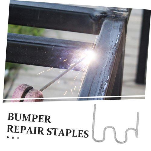 PRETYZOOM 500Pcs Bumper Repair Welding Staples for Car Repair Durable Welding Wire for Automotive Bumper Fixing Stable Performance Weld Compatible with Vehicles