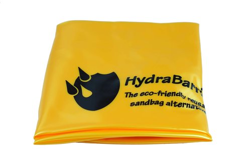 Watershed Innovations Best Sandbag Alternative - HydraBarrier Standard 6 Foot Length 4 Inch Height - Water Diversion Tube - Light, Re-usable, & Eco-Friendly Flood Barrier (Single Unit)