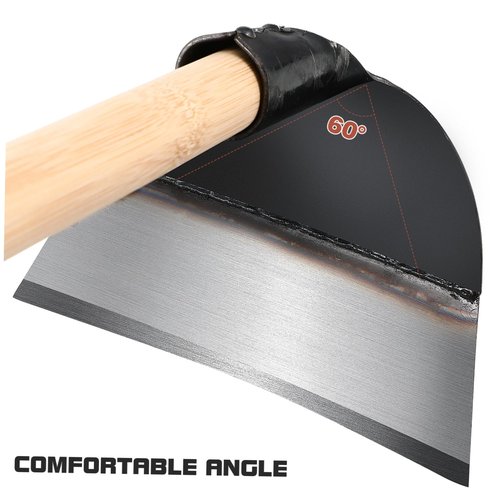 HYTROVE Gricultural Hoe Replacement Hoe for Garden Large Hoe Head Weeding Hoe Garden Hoe Tool Hand Hoe for Gardening