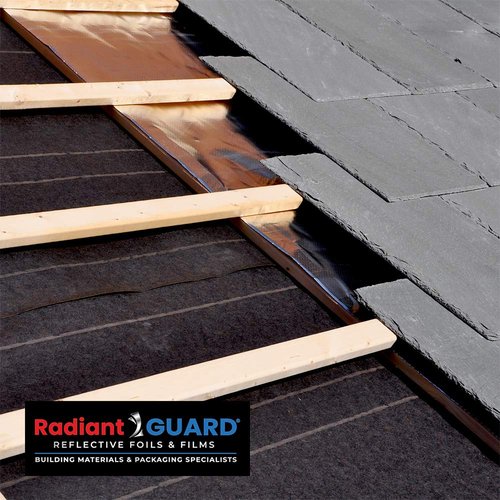 RadiantGUARD Radiant Barrier 1000 sq ft Insulation Roll Xtreme Heavy Duty Attic Foil, 48-inch by 250-feet Perforated Breathable Double Reflective Aluminum Thermal Roll