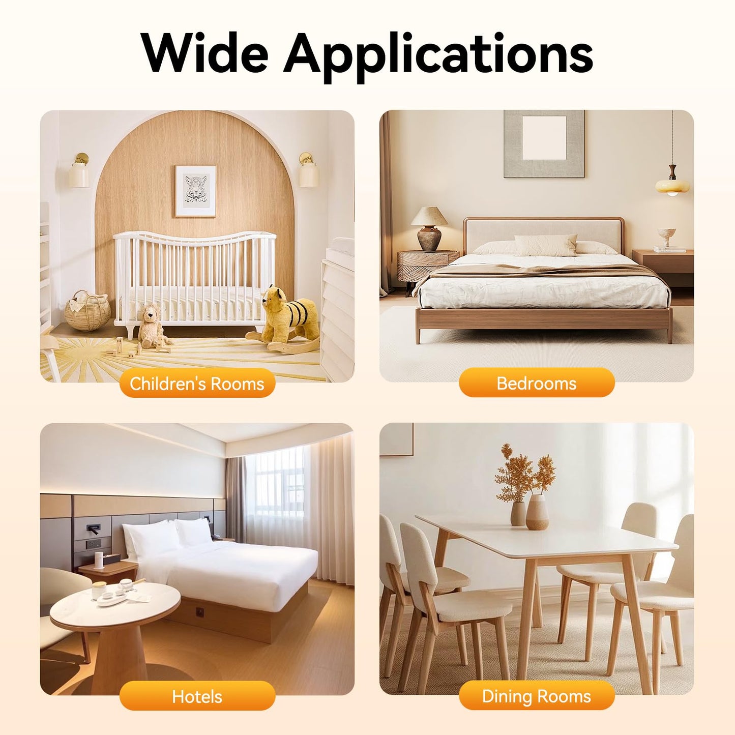 SpaceBovae Modern 5-Circle Ring-Style Floor Lamp, Artistic Trendy Design Ring Standing Lamp, One-Touch Switch Led 5 Ring Floor Standing Tall Lamps for Living Room,Ideal for Home and Office