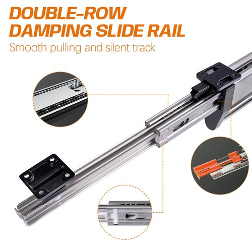 Pull Out Valet Rods for Closets, Clothes Hanger Rail Slide Out Adjustable Heavy Duty Stainless Steel Clothes Storage Hanger Rack for Pants Coats Top Mounted Wardrobe Pants Hanger(350mm/13.7inch)