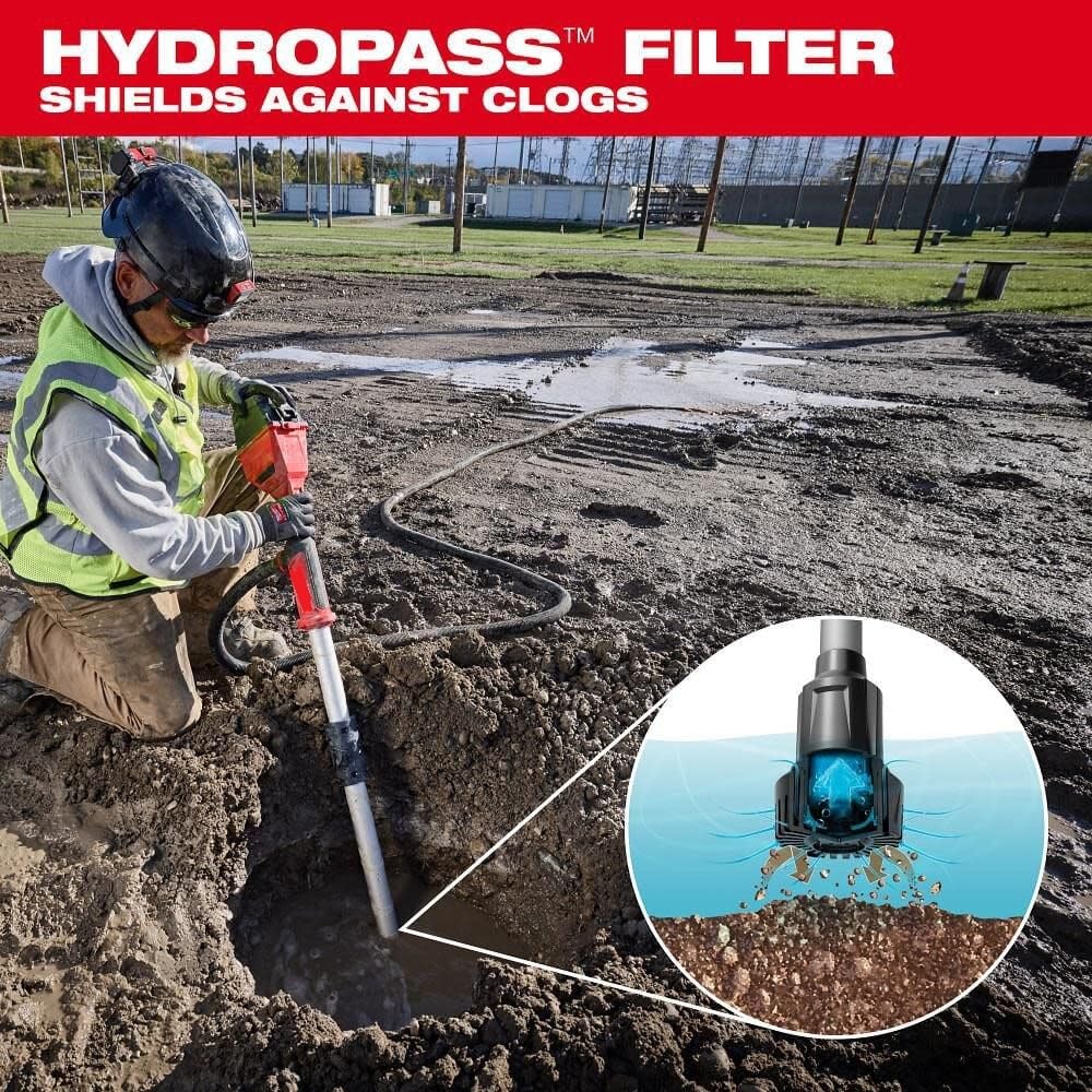 2940-20 For Milwaukee M18 Brushless Stick Transfer Pump (Bare Tool) + TPT Premium cart tecforeman