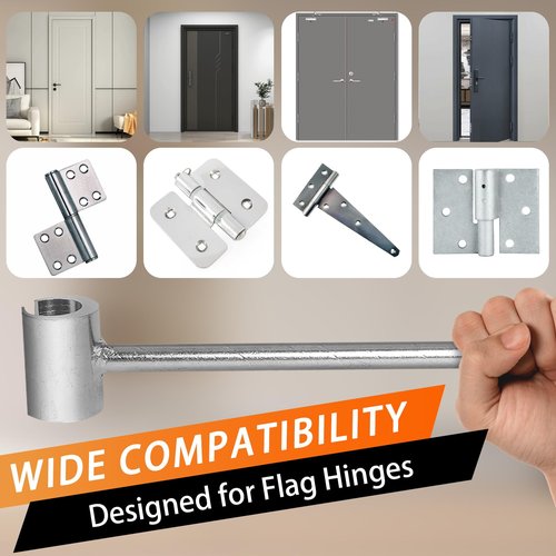 2 PCS Door Hinge Adjustment Tool, Heavy Duty Hinges Gap Adjusting Wrench, Residential & Commercial Door Repair Tool