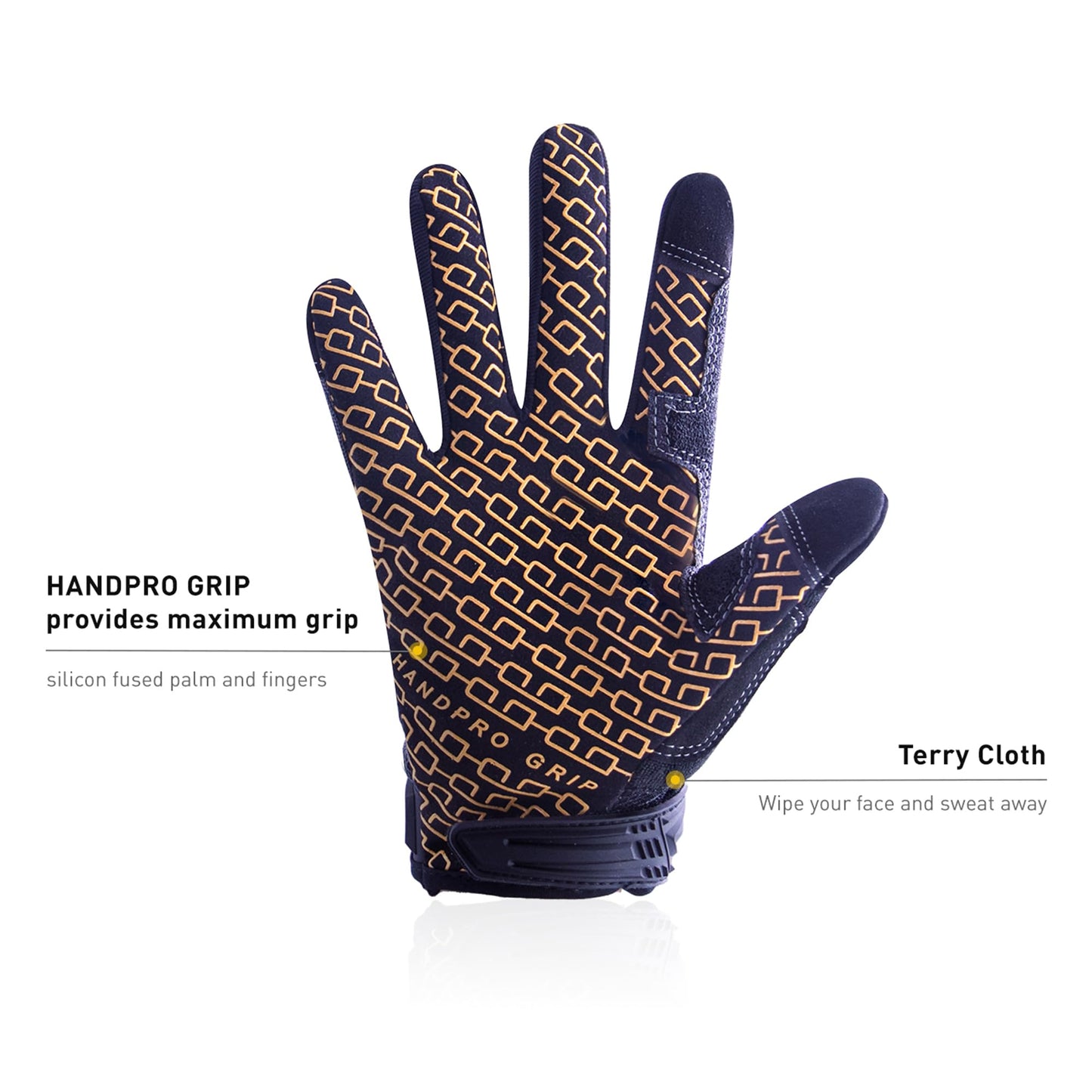 HANDLANDY Work Gloves with Grip for Men & Women, Mechanic Working Gloves Touchscreen, Flexible & Breathable Thin Work Gloves (Large, Grey)