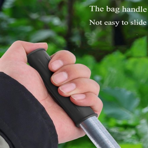 EYDHCN Bulb Planter Sod Remover Multipurpose, Plugger Digging Holes, Mulch Film Digging Holes Sod Remover, Adjustable Bulb Planter & Sod Remover Tool with Retractable Handle (Diameter 16cm/6.3")