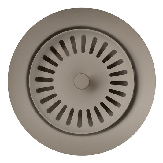 Disposal Flange, 3.5", Truffle
