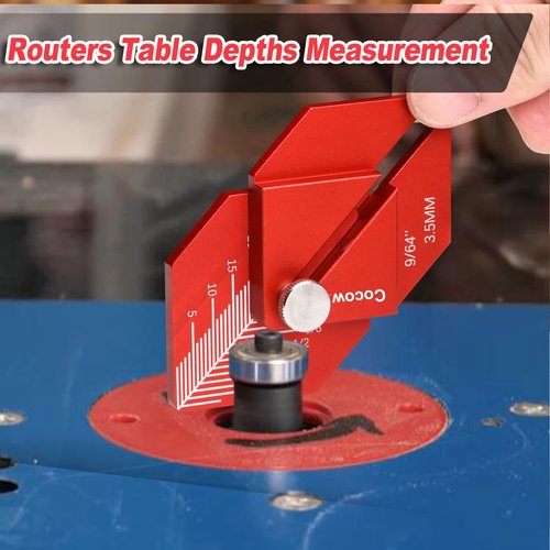 Trim Carpentry Tools Finishing Work Multi-Tool for Measuring and Marking Short Offsets,CNC-Machined