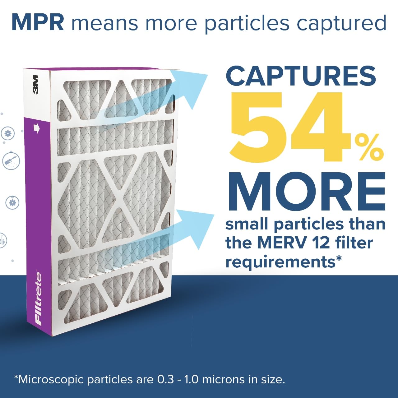 Filtrete 20x25x4(SlimFit), AC Furnace Air Filter, MPR 1550 DP, Healthy Living Ultra Allergen Deep Pleat, 4-Pack, Fits Lennox & Honeywell Devices (exact dimensions 19.5 x 24.5 x 3.75)