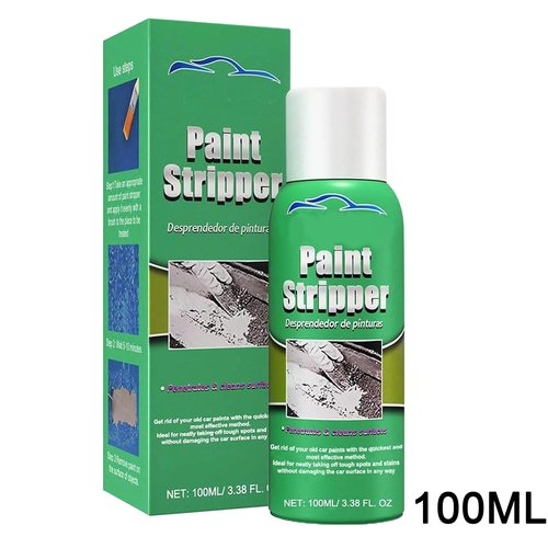 Paint Stripper Tool 100ml, Paint Remover for Concrete Wood, Effective Multipurpose Car Dust Cleaner, Fast-Acting Car Cleaning Agent Supplies for Glass Furniture Metal Wood Machinery