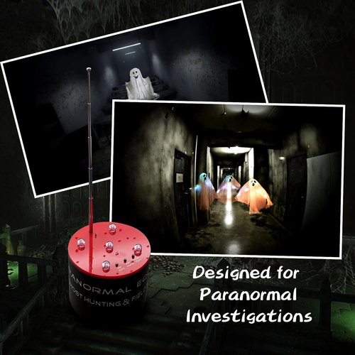 Ghost Hunting Equipment, Paranormal Equipment Tool with Enhanced Sensitivity and Temperature Deviation Detection, EMF Detector for Professional Paranormal Investigations