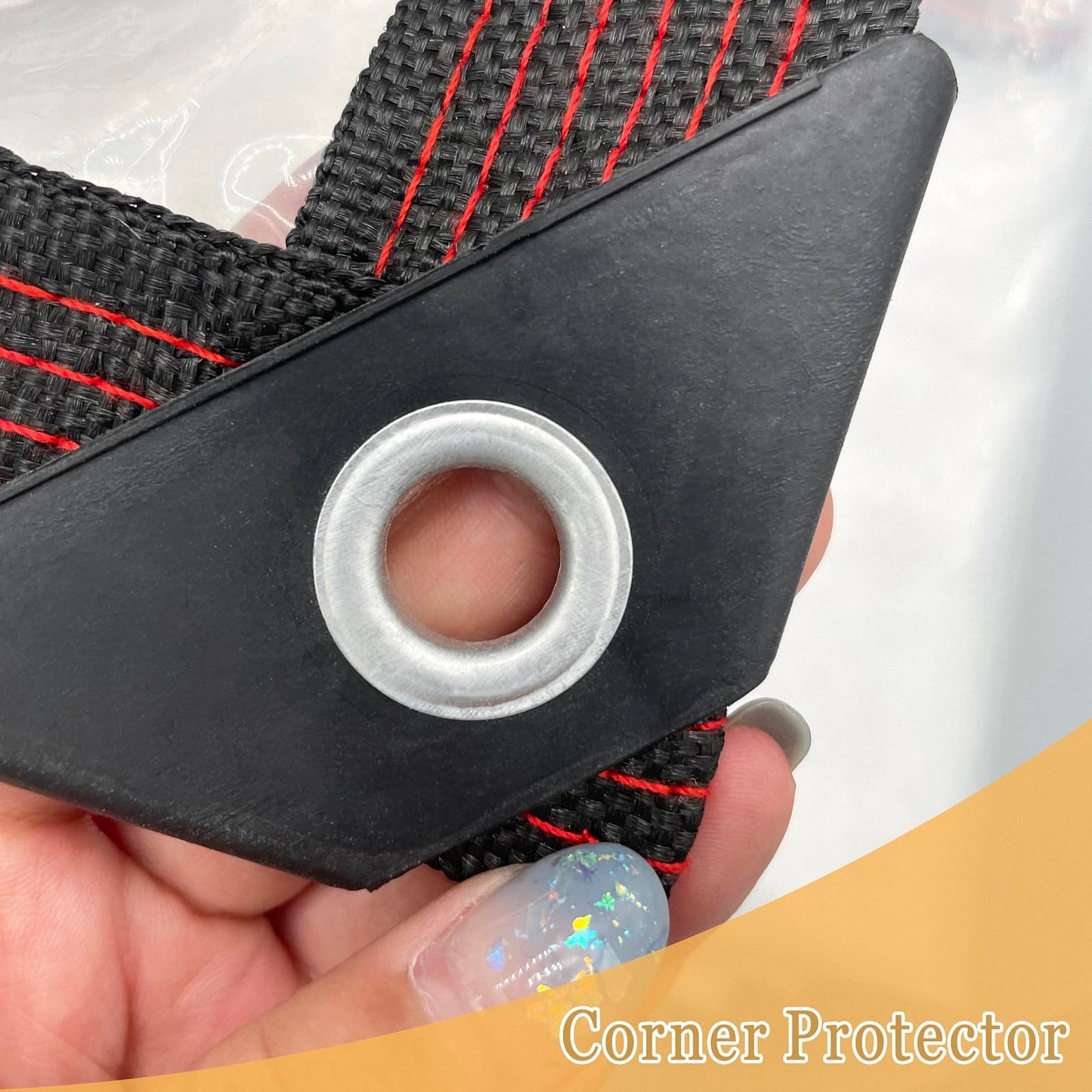 Curfakul Clear Plastic Tarp 4x8FT - Tarps Heavy Duty Waterproof Transparent Vinyl Small Tarps for Winterizing Windows and Winter Protection