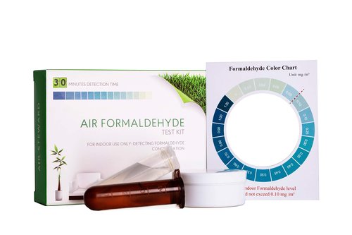 Air Formaldehyde (HCHO) DIY test kit - Know What's in the Air that Surrounds You (Pack of 1)