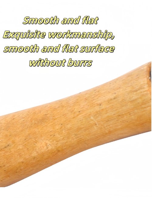 luvilly10 Pack Wooden File Handle, Strong Metal Collars Medium Handle Large Handle, Ergonomic Handles for Drill/Crafting