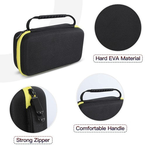 AIKANG 3 Pcs Hard Case for DEWALT 20V Max XR Cordless Router, Brushless(DCW600B), Portable Carrying Storage Bag for Router Bits