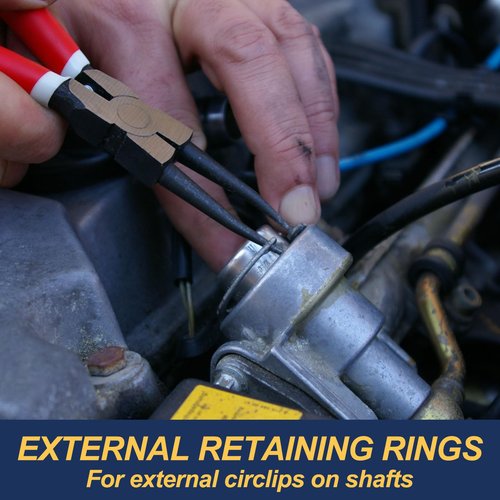 PATIKIL 25mm ID Internal Retaining Rings, 20 Pcs E-Clip Snap Ring 304 Stainless Steel Internal Circlip for Automobile Valve Equipment Bearings
