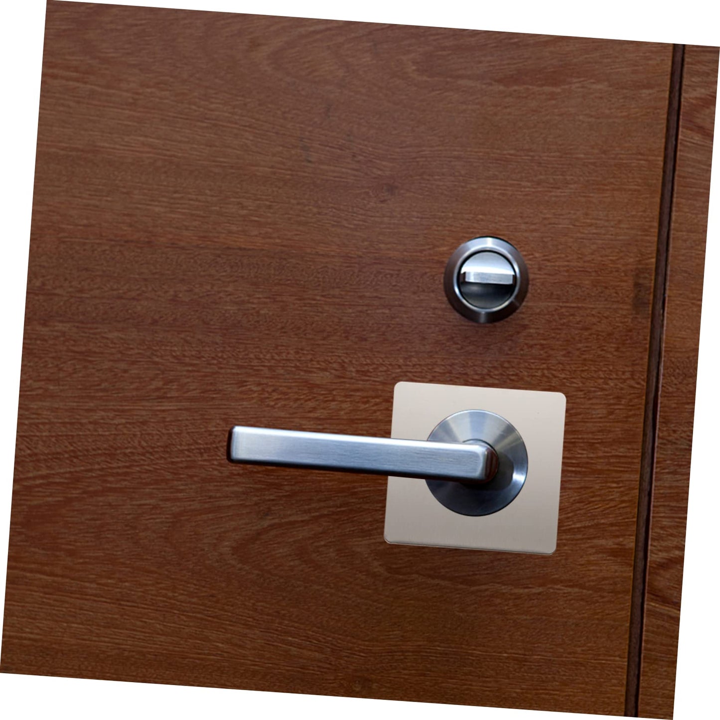 POPETPOP 2pcs Door Reinforcement Plate Door Knob Repair Security Bracket for Covering Damaged Areas and Strengthening Locks