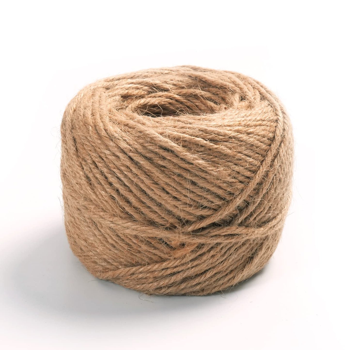 Cambaverd Garden Twine Natural Jute Twine 200 Feet 3mm 4ply Twine String for Climbing Plants Gardening Crafts Gifts Wrapping Decoration Bundling Packing String