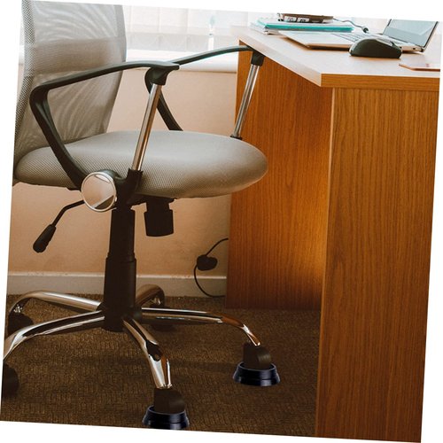 STOBOK 6Pcs Caster Cups Anti-Slip Furniture Wheel Stoppers Floor Protective Pads for Chair Legs Prevent Sliding and Scratches Suitable for Furniture