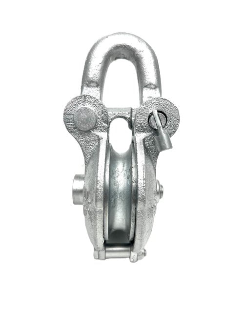 Yarding Block with Shackle & Pin: 1.5, 3, 4.5 and 6 Ton Capacity (1.5 Ton - 3 inch Sheave)