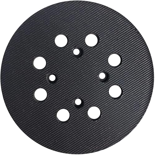 5 Inch 8 Hole Sander Pad for Ridgid R2600 R2601 5" Random Orbit Sander, 5" Replacement Hook and Loop Backing Pad for Ridgid #300527002