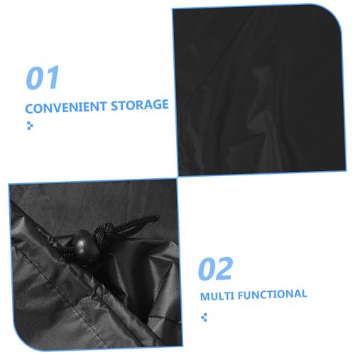 Tofficu Heavy Duty Folding Ladder Cover Weatherproof Protective Ladder Shield for Outdoor Use for Construction Sites and Garages Compact and Easy to Use