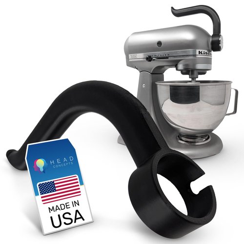 Ergonomic Handle for KitchenAid Tilt-Head Stand Mixer – Mixer Accessory – Easy Grip Mixer Attachment – Secure, Strain-Free, Comfortable Handle