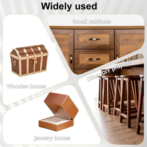 18 x16mm Folding Butt 10 Pcs Antique Bronze Hinge Mini Hinges 180 Degree Rotation Hinges with Screws Miniature Tools for Wooden DIY Crafts Wooden Jewelry Box Jewelry Box Cabinet Decorative