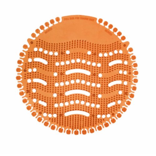 Urinal Screens Deodorizer, Anti-Splash Urinal Screens Cakes for Toilets in Bathroom Office Stadiums Schools Hotels（30Packs Orange）