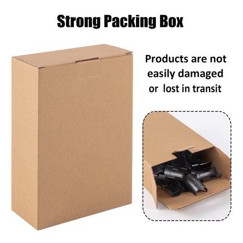 72 Pcs Wire Shelf Clips for 1" Post - 36 Pairs of Wire Rack Lock Clip Replacements for Metal Shelving Sleeves System, Plastic Parts for Stability and Layer Spacing Adjustment