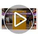 Hazardous Flammable Storage Cabinet 13x13x13-Inch Fireproof Steel Safety Closet