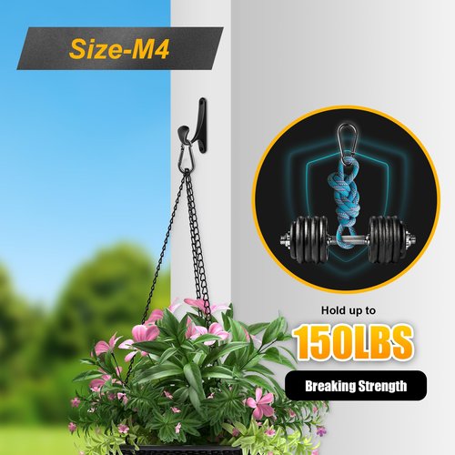 12 Pcs Carabiner Clip Spring Snap Hook - M4 1.57 Inch Heavy Duty Snap Hooks Quick Link for Bird Feeders or Dog Leash & Harness, 110 lbs Capacity