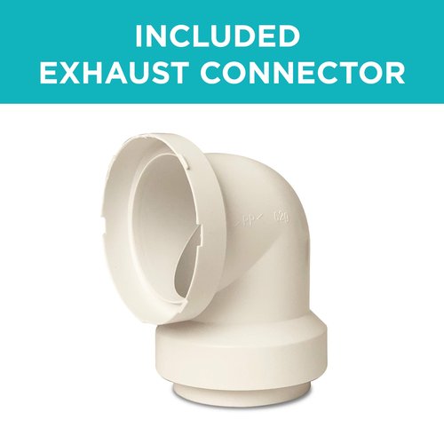 BLACK+DECKER BCED37 Compact Dryer for Standard Wall Outlet, Small, 4 Modes, Load Volume 13.2 lbs., White