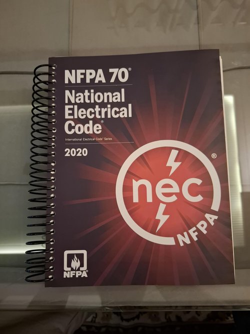 NFPA 70, National Electrical Code, 2020 Edition Spiral Bound