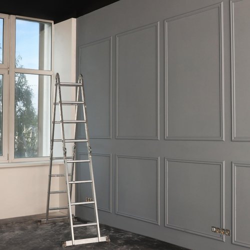Pangda Wall Molding Kit, 3D Premade Accent Molding Wainscoting Panel for Interior Wall Moulding Decor, Ready to Assemble Wainscoting Accent Panel(3 Set,54 x 24 in)
