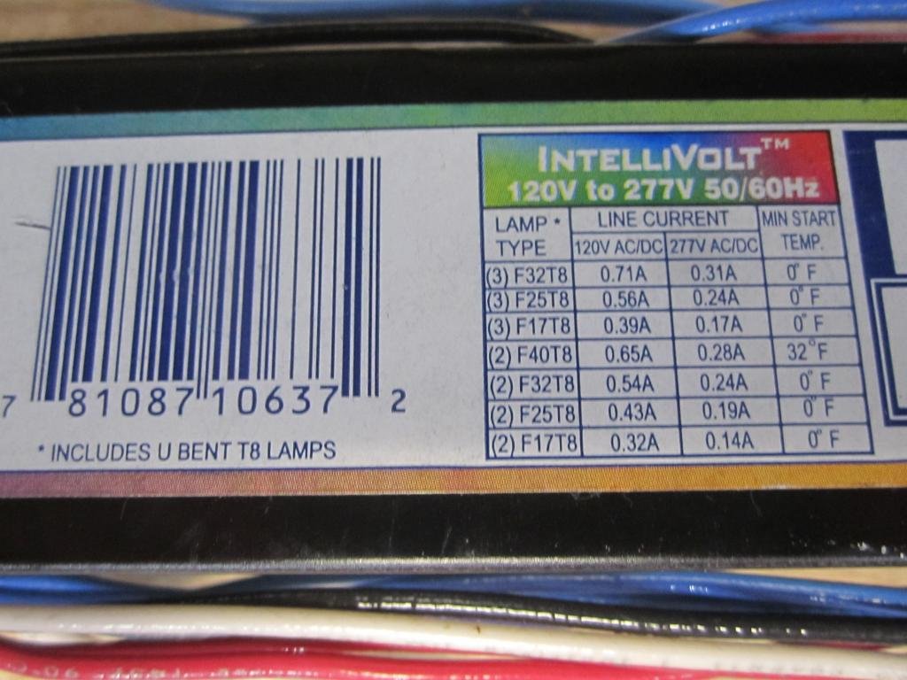 Philips Advance 10637 - ICN-3P32-SC T8 IntelliVolt Fluorescent Ballast