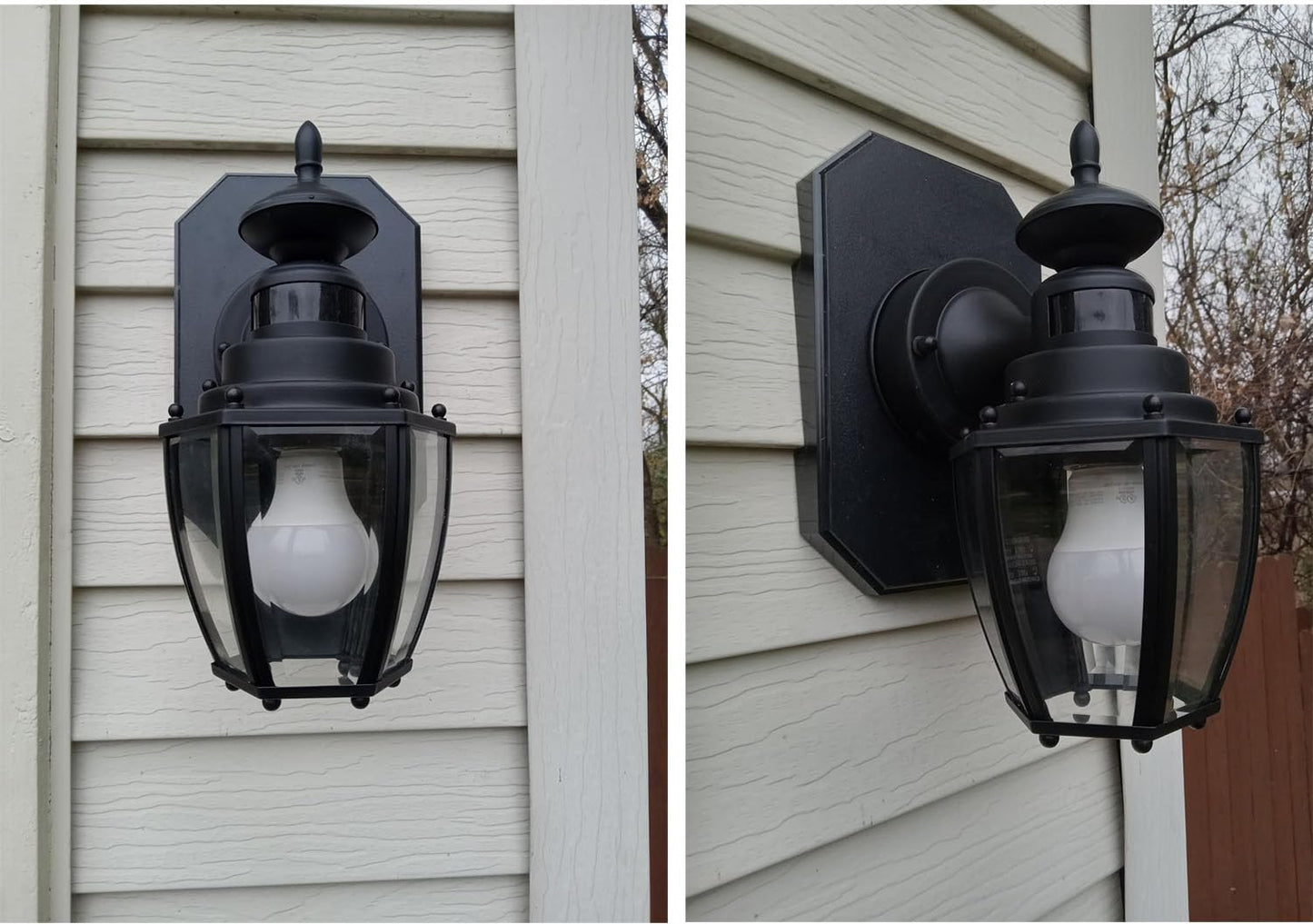 iMBAPrice IMBA-8141DBL UL Listed White Vinyl Siding Lamp Mounting Kit with Built-in Electrical Box for 1/2 Inch Outdoor Double 4" Siding, 1-Pack