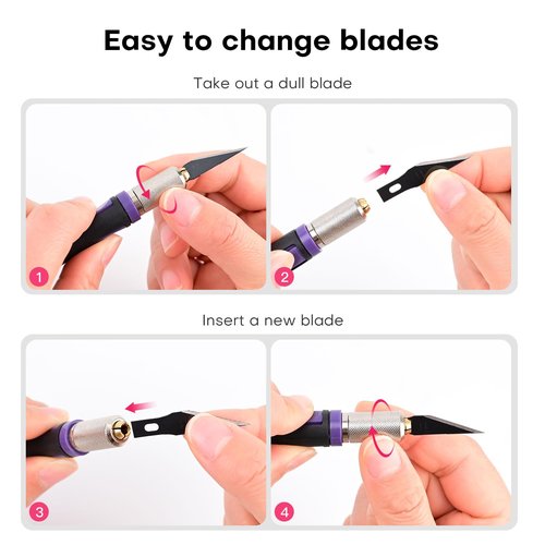 NEWISHTOOL Wallpaper Smoothing Tool for Applying Peel and Stick Contact Paper, Vinyl Backsplash Tile, Wallpapr Tools with Sponge Seam Roller, Purple Smoother, Felt Squeegee, Precision Cutting Knife