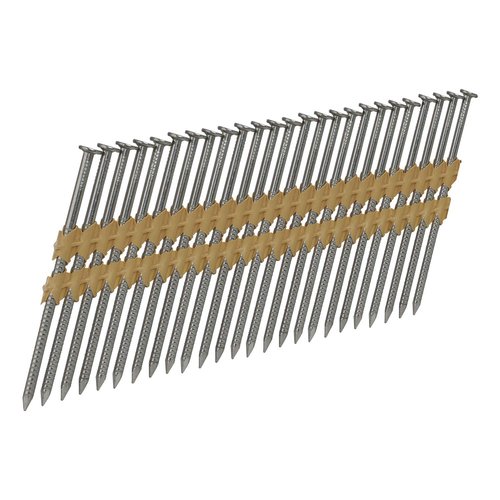 Freeman SSFR.120-3RS 21 Degree .120" x 3" Plastic Collated Stainless Steel Ring Shank Full Round Head Framing Nails (2500 count)