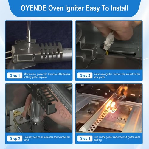 5304509706 Gas Oven Igniter, 316489402 for Frigi-daire Oven Igniter Replacement, for Frigi-daire Oven Igniter Ken-More Compatible with norton-501a, WB2X10016, 316489408, PS12071409, AP6230715, Etc.