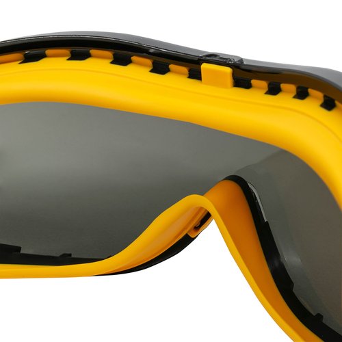 DEWALT - DPG82-21C Dewalt DPG82-21 Concealer Smoke Anti-Fog Dual Mold Safety Goggle Smoke Lens