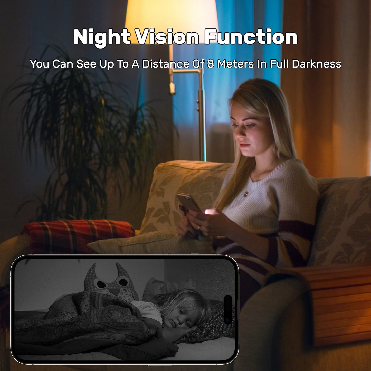 Mini Camera, 4K WiFi Wireless Camera Small Portable HD Nanny Cam with Motion Detection, Cloud & SD Storage, Night Vision Micro Security Cameras for Home Office Car Pet Baby Bathroom Indoor & Outdoor