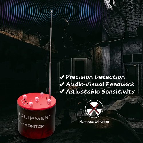 Ghost Hunting Equipment, Paranormal Equipment Tool with Enhanced Sensitivity and Temperature Deviation Detection, EMF Detector for Professional Paranormal Investigations