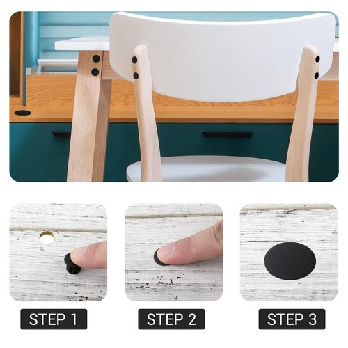 100Pcs 5 Sizes Rubber Hole Plugs for Holes Assorted Sizes, Waterproof Rubber Soft Flexible Stopper Plug for Round Holes