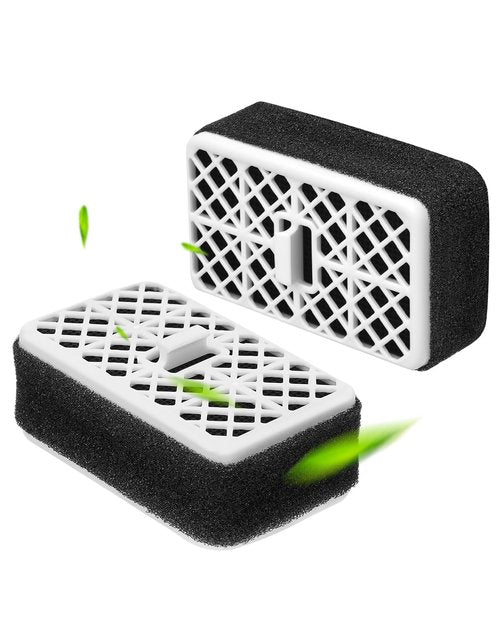 KeeTidy THU6474-01/THU6474#01 THU6072 Deodorizer Filter Compatible with TOTO S500e, S550e, K300, THU9476 Deodorizing Catalyst Cartridge Toilet Air Filter, 2 Pack